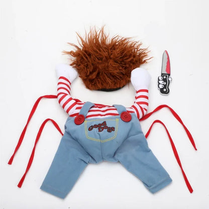 Essence Tiny Terror – Chucky - Inspired Dog Costume